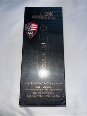 Glo24k Triple Action Eye Care Therapy Wand LED - sealed